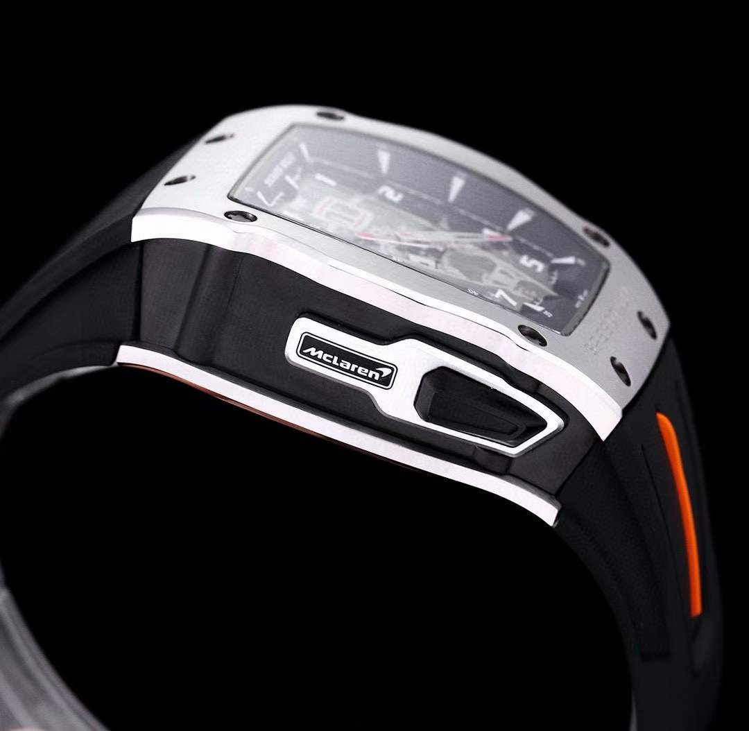 리차드밀 RM 40-01 멕라렌 워치 시계 실버컬러